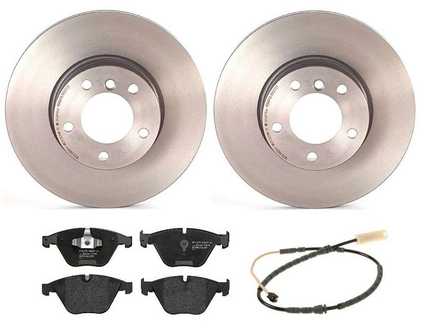 BMW Brembo Brake Kit - Pads and Rotors Front (312mm) (Low-Met) 34356792561 - Brembo 1527930KIT